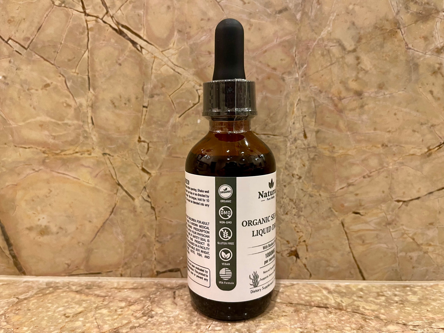 Organic Irish Sea Moss with Burdock Root