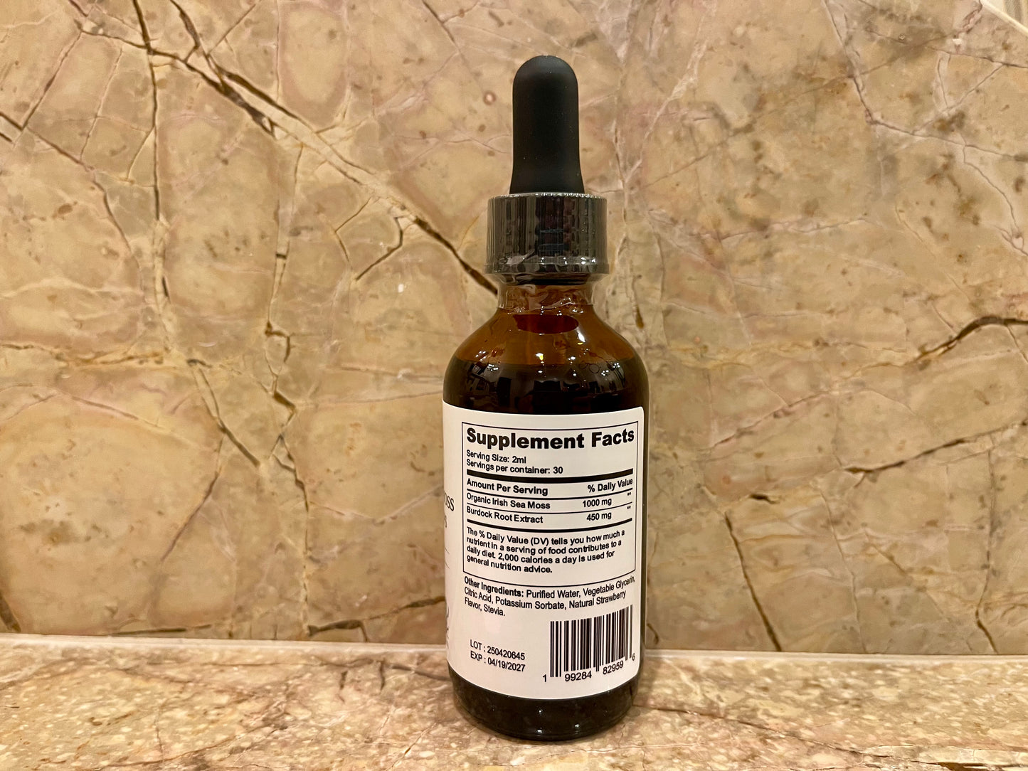 Organic Irish Sea Moss with Burdock Root