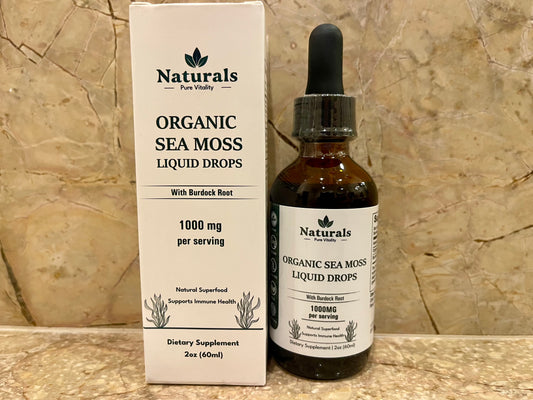 Organic Irish Sea Moss with Burdock Root
